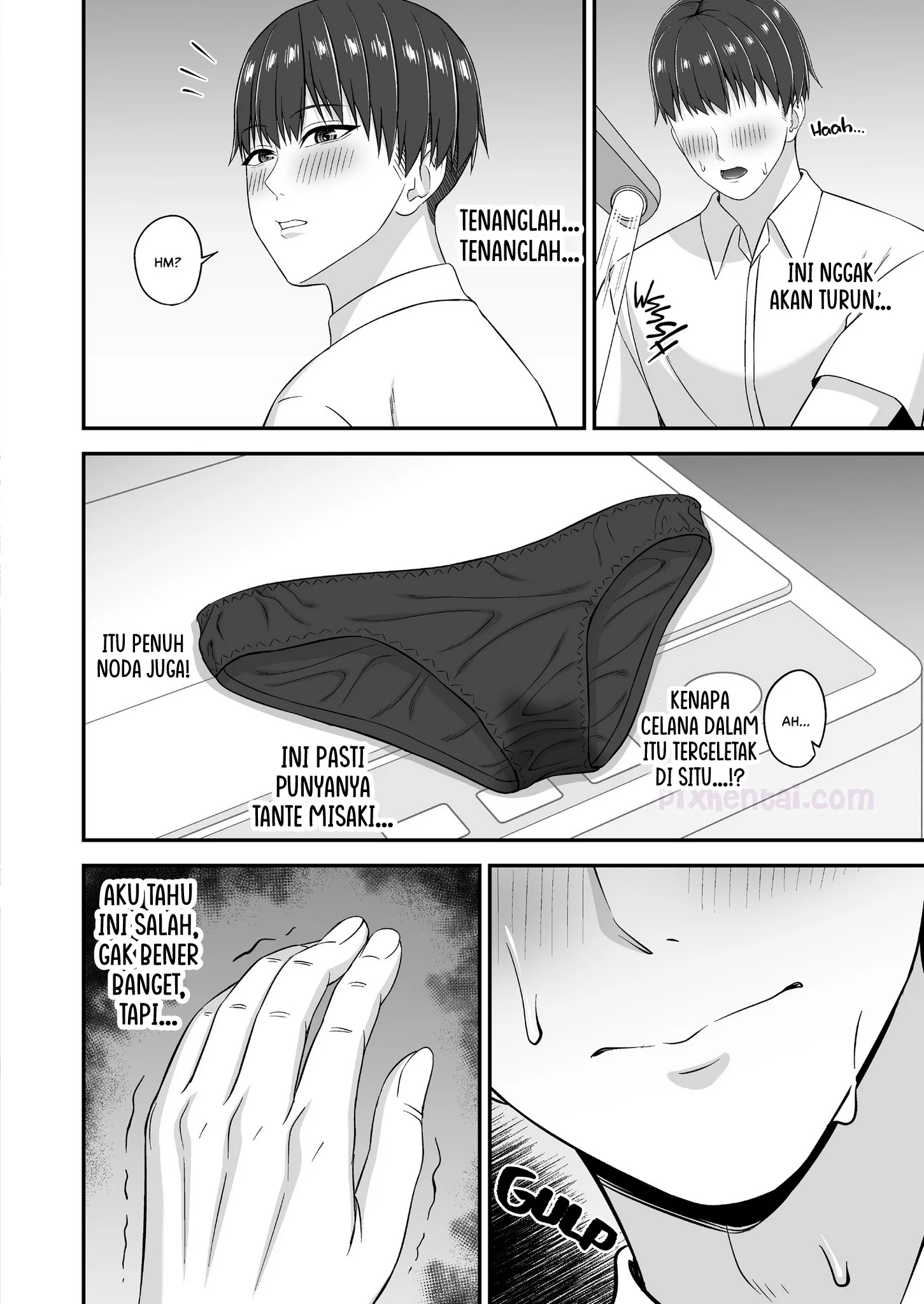 Komik hentai xxx manga sex bokep Skin to Skin with My Friends Busty Mom 8